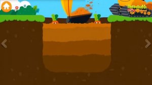 Копия видео «Мультики про машинки Рабочие машины .  Экскаватор Бульдозер. Бетономешалка и Самосвал»
