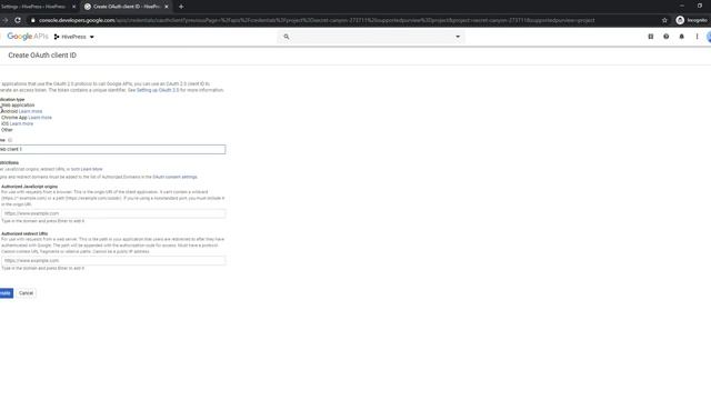Integrating Google APIs | HivePress Docs смотреть онлайн