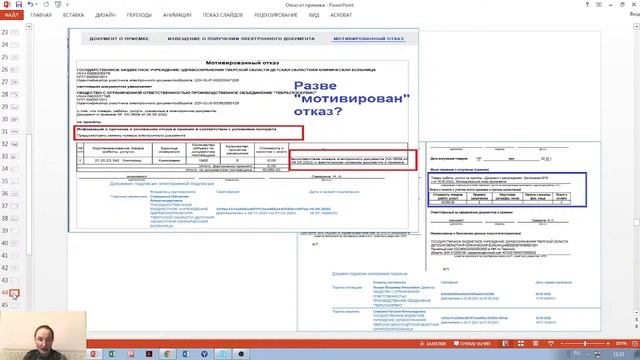 Отказ от приемки ТРУ смотреть онлайн