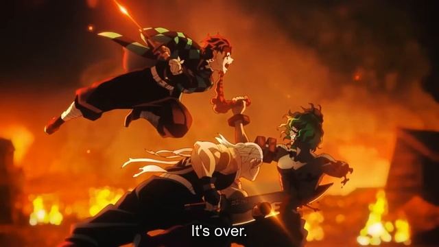 Tanjiro epic fight with upper 6 demon || demon slayer episode 10 s2 || 4k смотреть онлайн