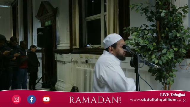 LIVE Tahajjud with Sheikh Sadek Kassim - 22/04/22 смотреть онлайн