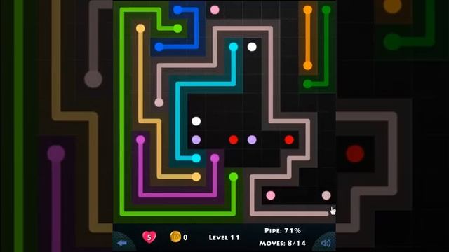 12 × 12 MANIA LEVEL 11 - FLOW GAME ON FACEBOOK Connect the dots смотреть онлайн
