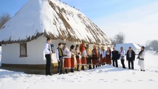 Коляда на Буковині від працівників Ощадбанку смотреть онлайн