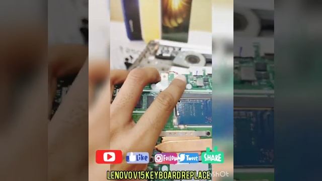 Lenovo V15 laptop Keyboard Replace... смотреть онлайн