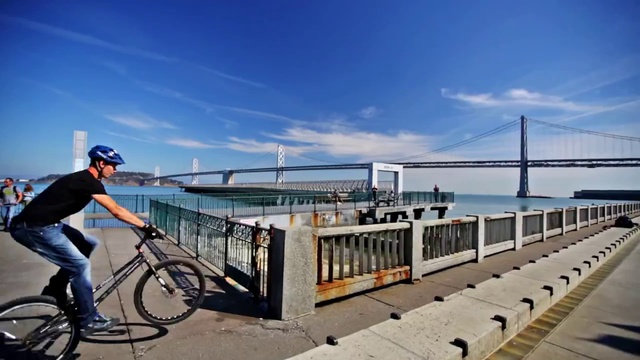Bike Parkour -Streets of San Francisco! смотреть онлайн