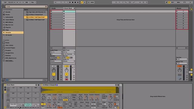 Ableton Live Suite 9 - Drum Rack: Quick Overview смотреть онлайн