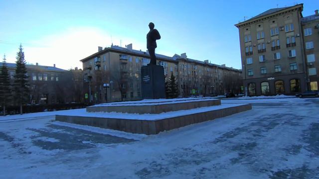 Магнитогорск, сквер имени Серго Орджоникидзе, улица Набережная, Ленинский район (08.12.2019) смотреть онлайн