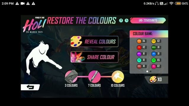 HOW TO GET ALL COLOUR CODE LINK IN RESTORE THE COLOUR EVENT ! COLLECT COLOUR PALETTES TOKEN ! PART- смотреть онлайн