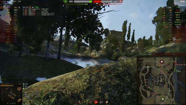 T110E5 11272 DMG!(Монастырь)