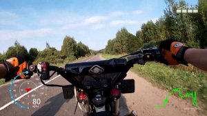 Zongshen 190 | Full Gas | Максимальная Скорость