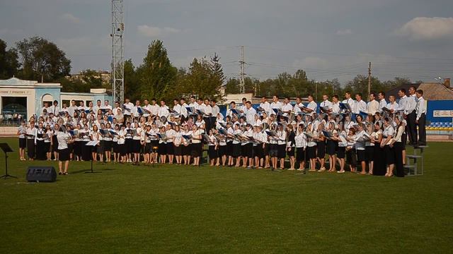 Сводный хор посв 1025 летию крещения Руси Часть 3 смотреть онлайн