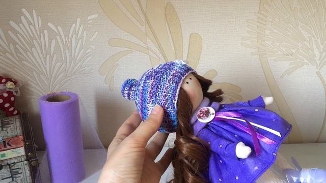 Готовые работы. Интерьерная кукла. Обзор игрушки. смотреть онлайн