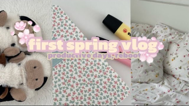 first spring vlog🌷 смотреть онлайн