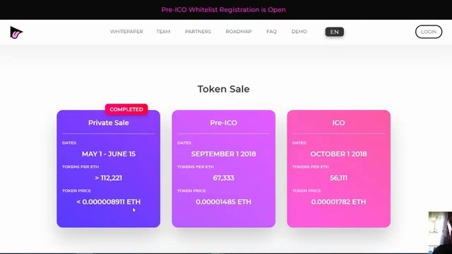 Vidy обзор ICO и Roadmap смотреть онлайн