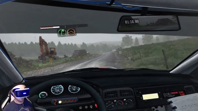 Dirt Rally VR - Wales Rally (PSVR Ps4 Pro Gameplay) смотреть онлайн