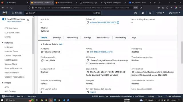 Hosting ReactJs Application With AWS EC2 Instance - Step By Step Guide in Hindi смотреть онлайн