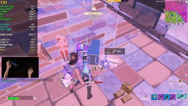 Fortnite-i3 10100f-Gtx 960 2Gb-16gb Ram@1080p-Performance Mode Low Settings/High Mesh смотреть онлайн