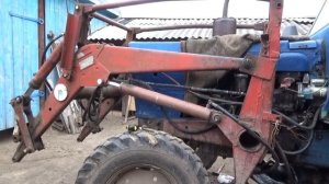 Развал - схождение на тракторе мтз-50.