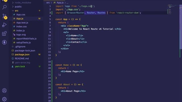 Intro & Installation React Router v6 | React Router v6 In Hindi/Urdu | Learn React Router DOM #1 смотреть онлайн