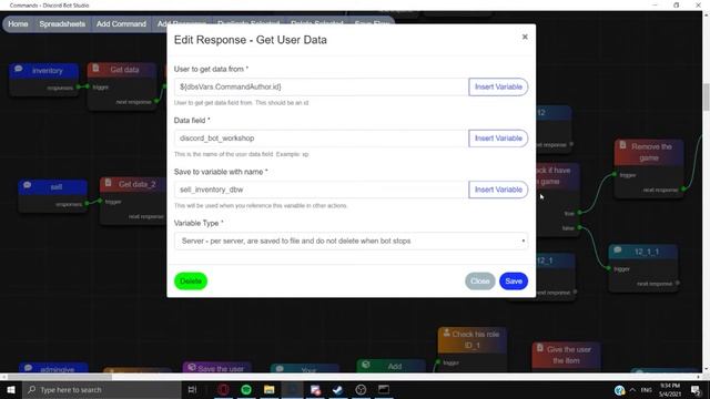 Inventory & Sell Command | Discord Bot Studio | Economy #2 смотреть онлайн
