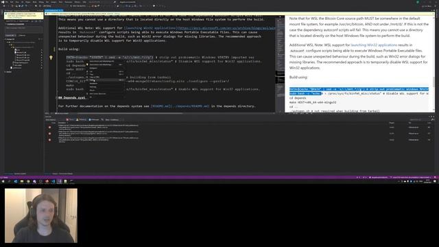 Dogecoin development - Ep 1 - Preparing a PR for Windows Makefile CRLF and LF issue смотреть онлайн