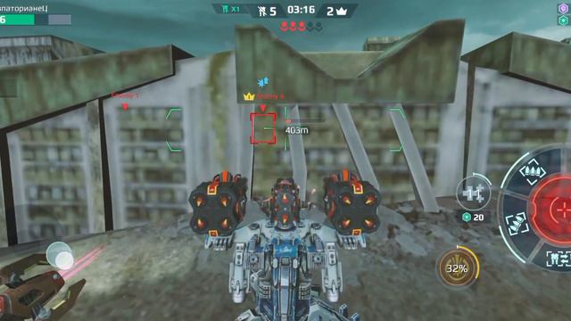 Low damage to Anglers... War Robots 8.6 смотреть онлайн