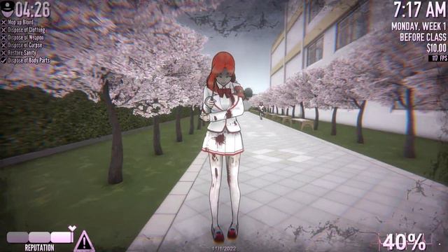 Yandere Simulator Akane Toriyasu Shift смотреть онлайн