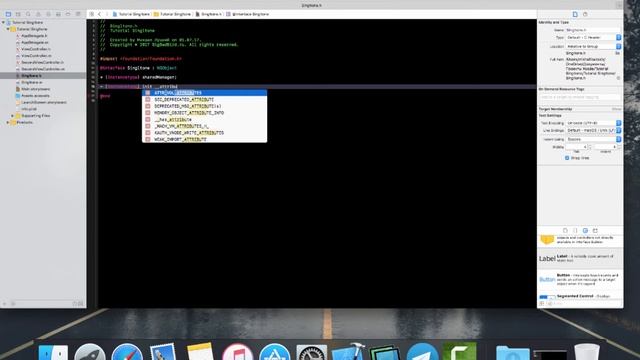 [Objective-C] Создание класса Singltone (синглтон) на примере iOS приложения смотреть онлайн