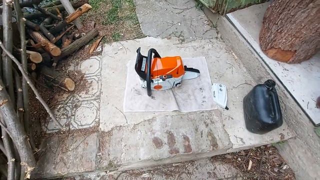 Stihl MS 462 C-M First start. смотреть онлайн