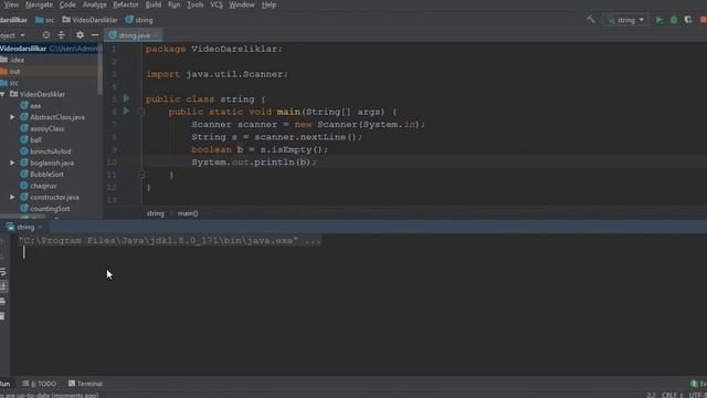 JAVA - String 2 смотреть онлайн