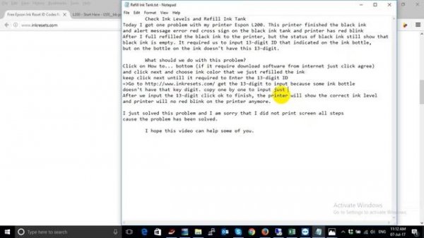 You need to check the amount of ink remaining. Click the [How to] button to proceed.