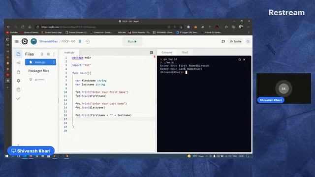 Learn Go Programming - Golang Tutorial for Beginners смотреть онлайн
