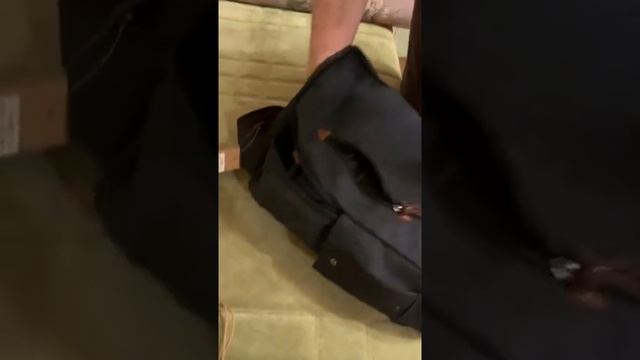 Холщовый компактный рюкзак