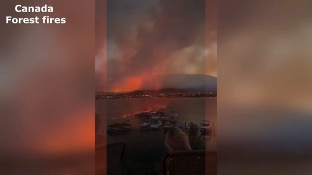 Natural Disasters - Severe Forest Fires in Canada (News on August 2023) смотреть онлайн