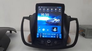 Магнитола на Ford Kuga 2 Tesla Style