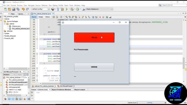 Cambiar de color un botón (JButton) cuando es presionado / Uso TimeUnit /JAVA смотреть онлайн