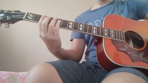 Smoke on the water (acoustic)