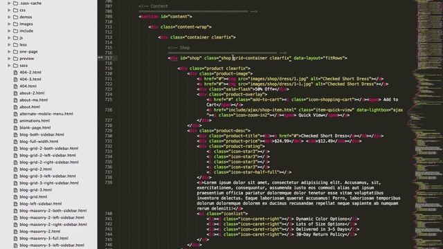 Shop Setup | Canvas HTML смотреть онлайн