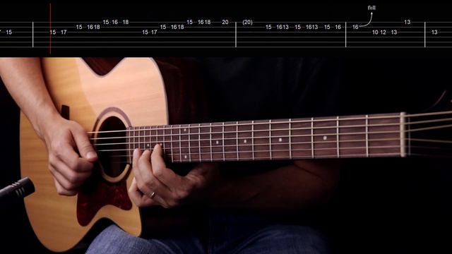 Bohemian Rhapsody на гитаре, соло + табы смотреть онлайн