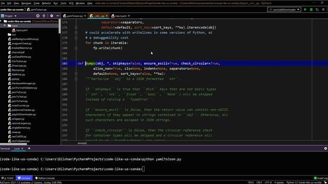 Python tools | YAML to JSON file Conversion смотреть онлайн