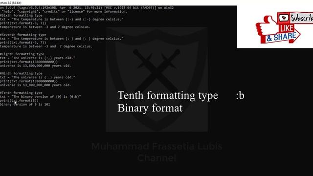 Format - Modify Strings in Python смотреть онлайн