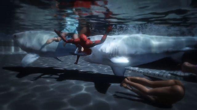 GTA 5 Water Ragdolls & Sharks | Spider-Man ep.3 (Euphoria Physics) смотреть онлайн