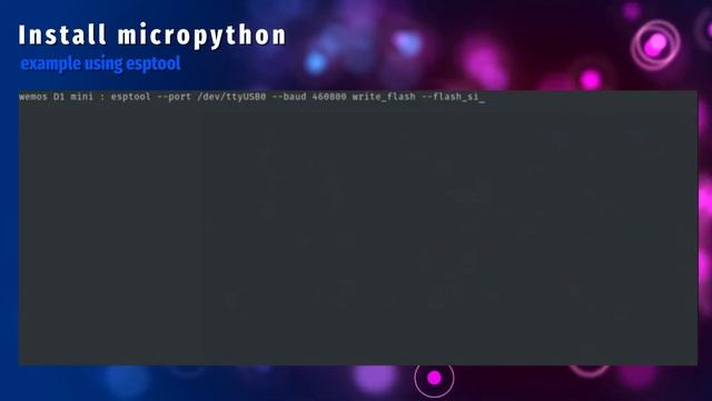 Wemos D1 mini and micropython смотреть онлайн