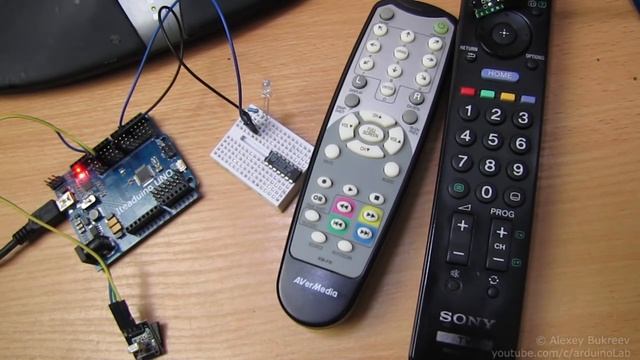 Подменяем пульт дистанционного управления при помощи Arduino смотреть онлайн