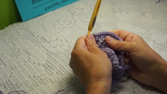 Шапочка  узором 