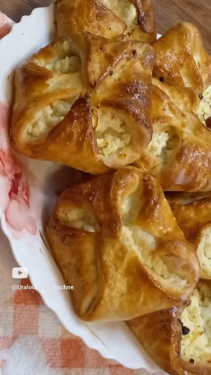 #слойки c творогом #shortsvideo #shorts смотреть онлайн