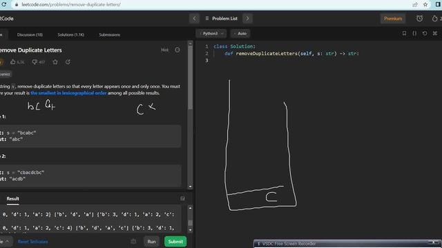 316. Remove Duplicate Letters | Medium Level Interview Question Full Explanation in Python смотреть онлайн
