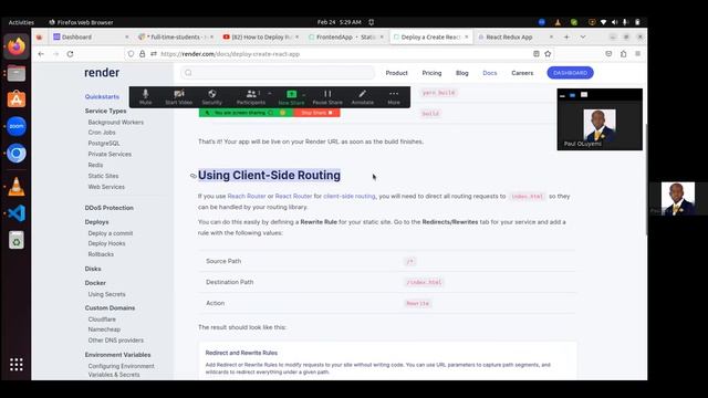How to Deploy React App on Render смотреть онлайн