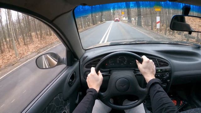 Daewoo Lanos 2001 1.5 16V 100HP | POV Test Drive | Review | 0-100 acceleration by #Gearup смотреть онлайн
