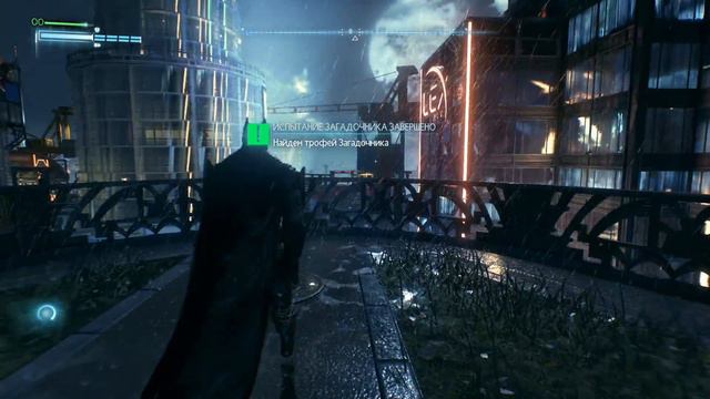 Batman Arkham Knight Прохождение на русском Часть 53 Остров Основателей Трофеи, Загадки смотреть онлайн